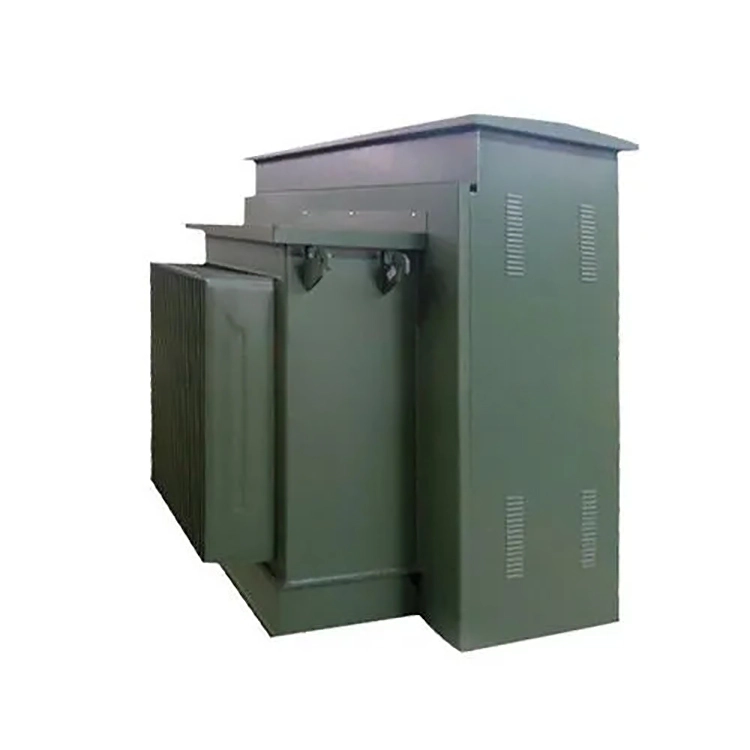 250kva 0,4kv Трансформатор потопено со масло поставено на подлога